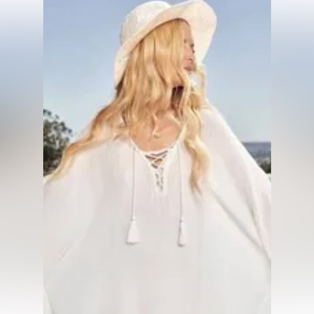 Walter Baker white long caftan